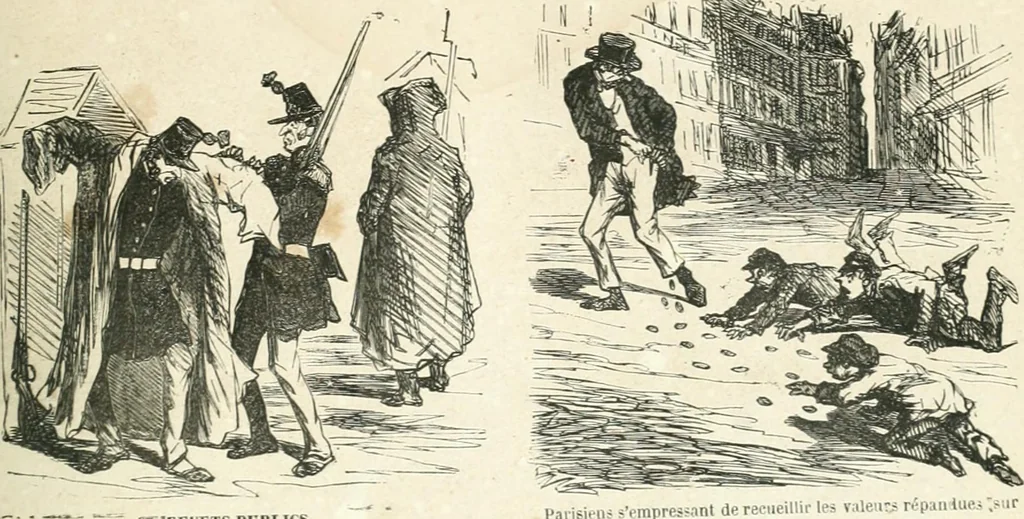 An illustration from Cham, 1853, leaf 206