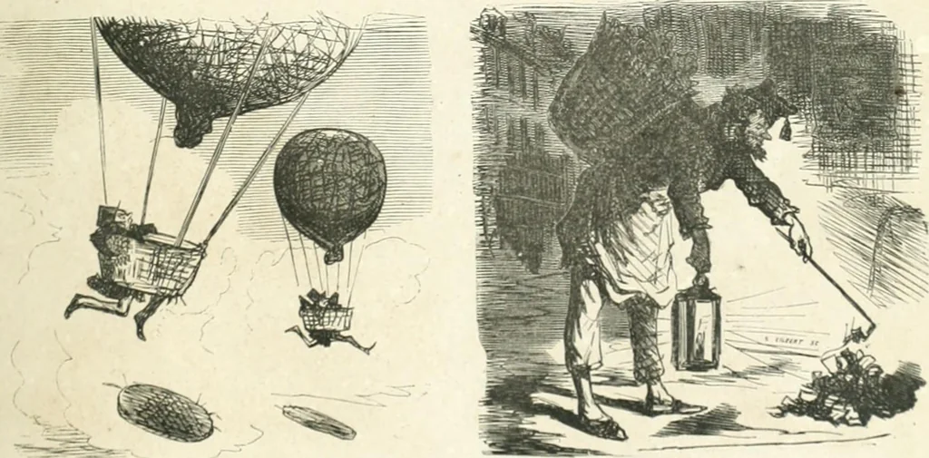 An illustration from Cham, 1853, leaf 208
