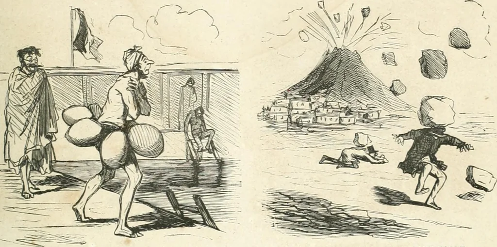 An illustration from Cham, 1853, leaf 212