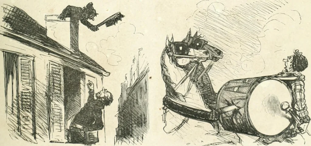 An illustration from Cham, 1853, leaf 212