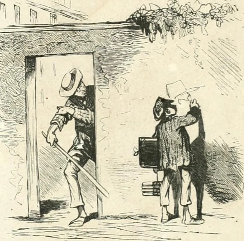 An illustration from Cham, 1853, leaf 214
