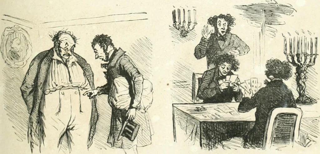 An illustration from Cham, 1853, leaf 214