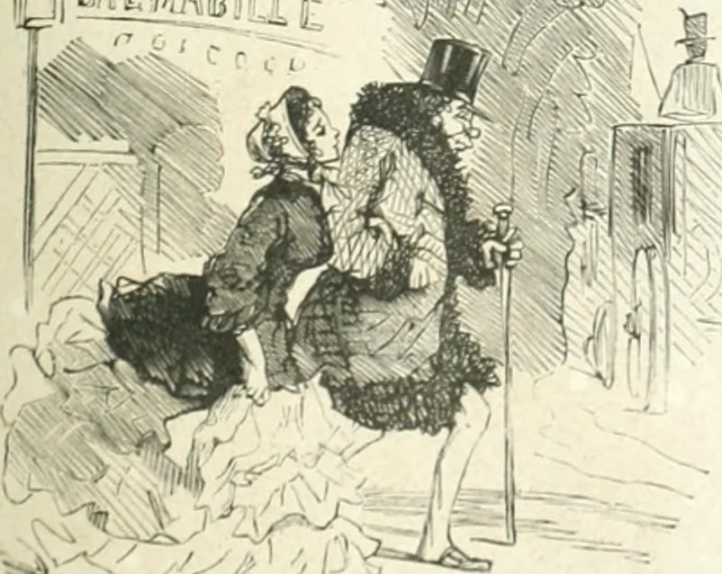 An illustration from Cham, 1853, leaf 218