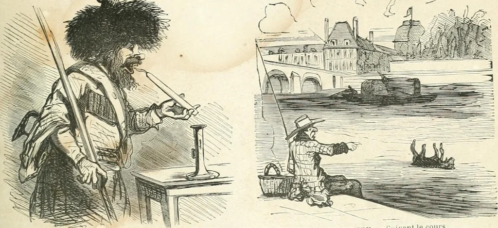 An illustration from Cham, 1853, leaf 222