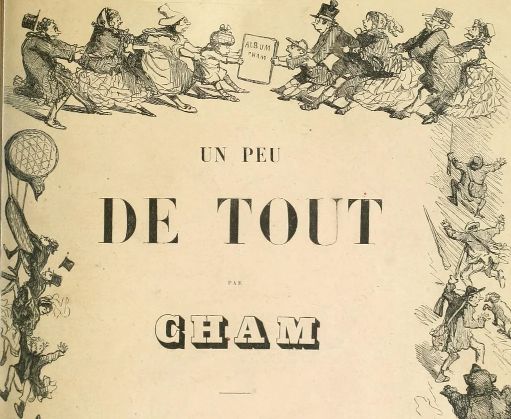 An illustration from Cham, 1853, leaf 226