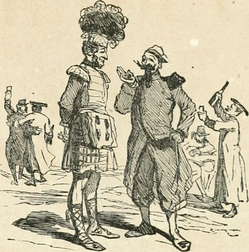 An illustration from Cham, 1853, leaf 230