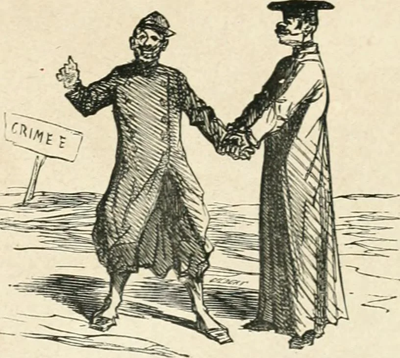 An illustration from Cham, 1853, leaf 232