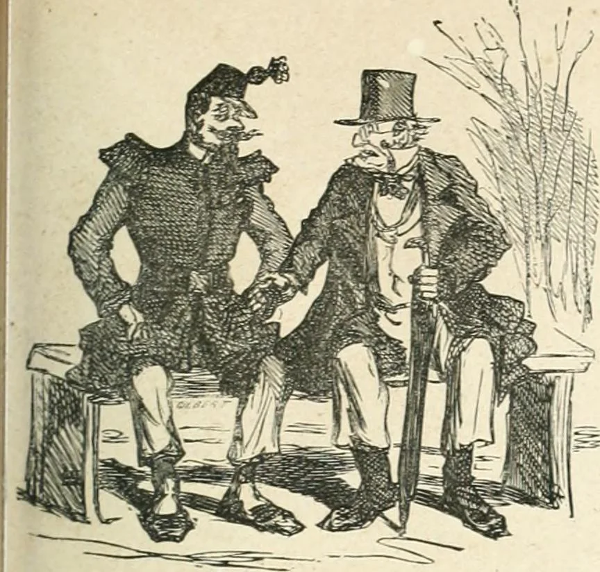 An illustration from Cham, 1853, leaf 236