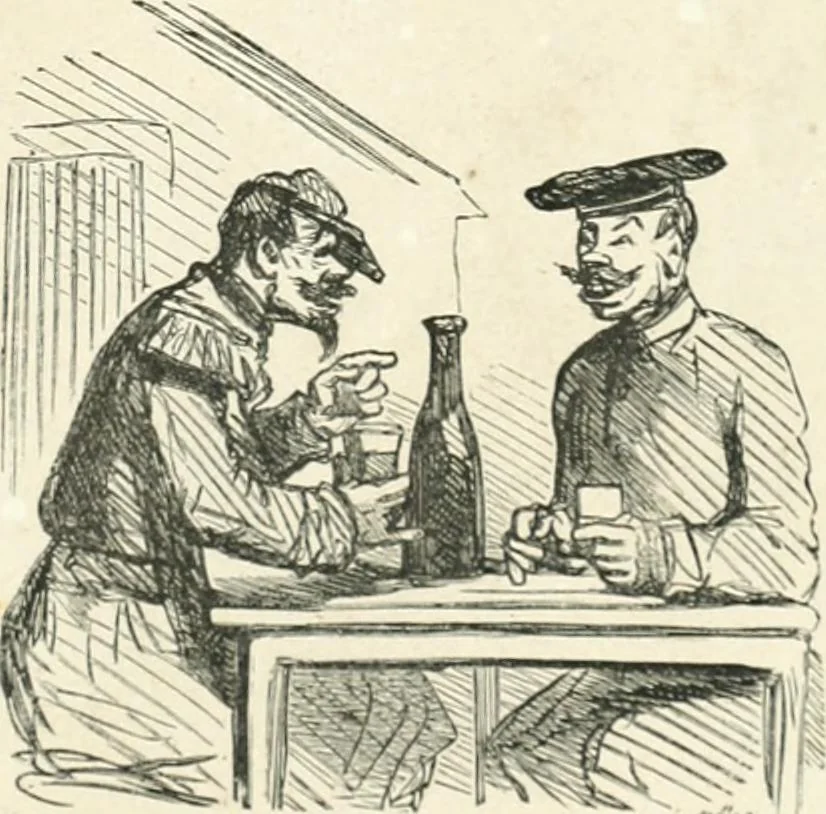An illustration from Cham, 1853, leaf 236