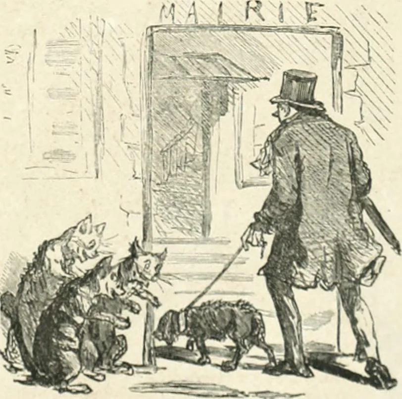 An illustration from Cham, 1853, leaf 242