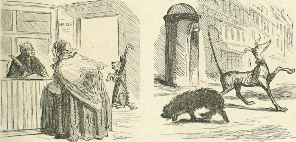 An illustration from Cham, 1853, leaf 244