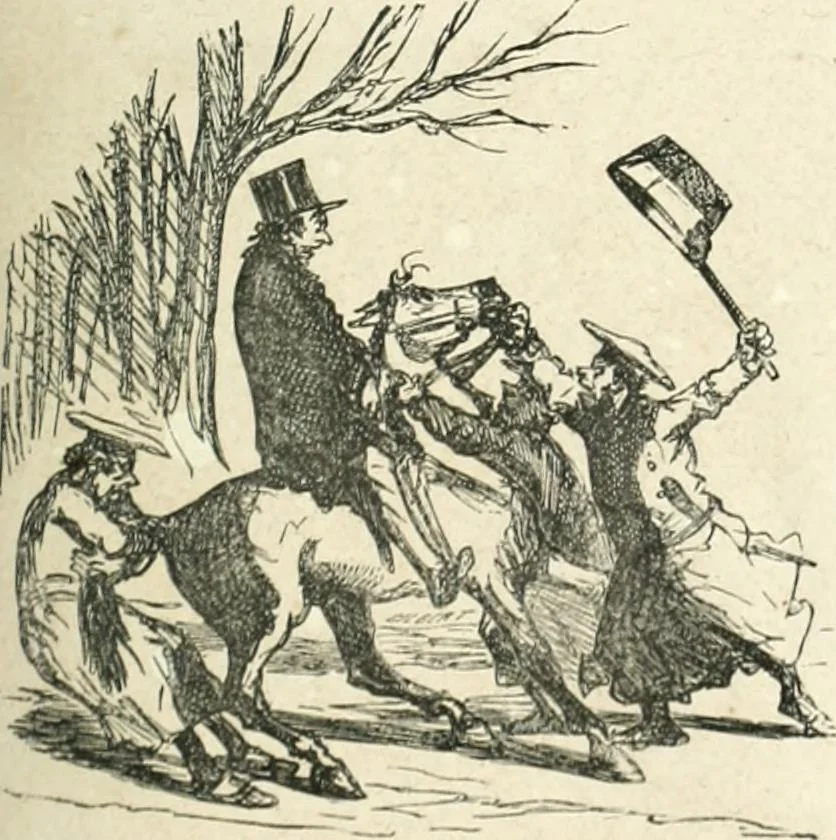 An illustration from Cham, 1853, leaf 250
