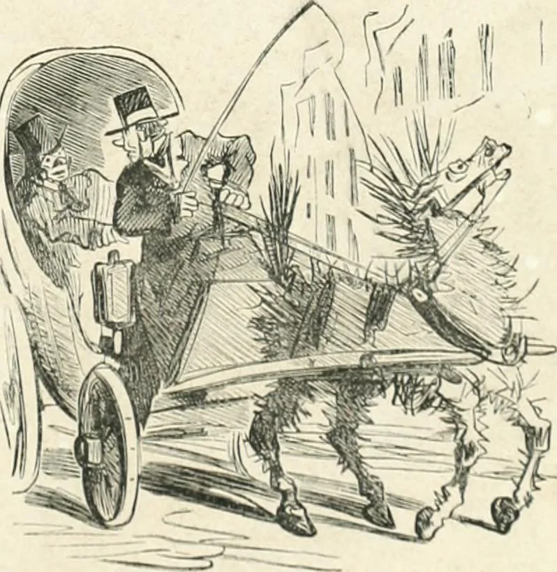 An illustration from Cham, 1853, leaf 250