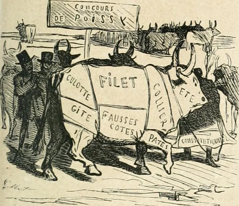 An illustration from Cham, 1853, leaf 252