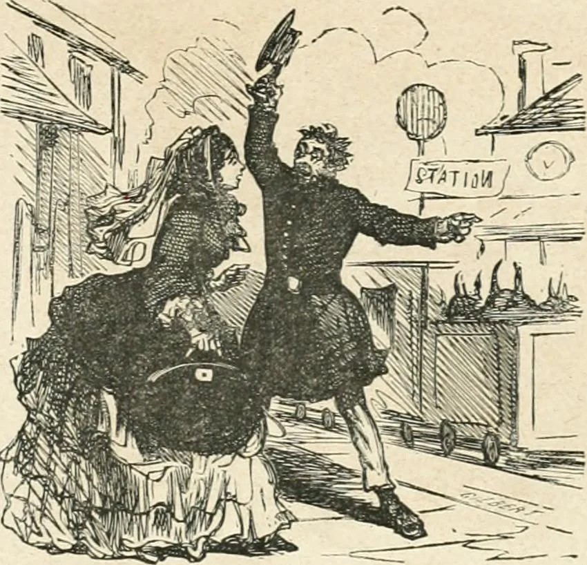 An illustration from Cham, 1853, leaf 254