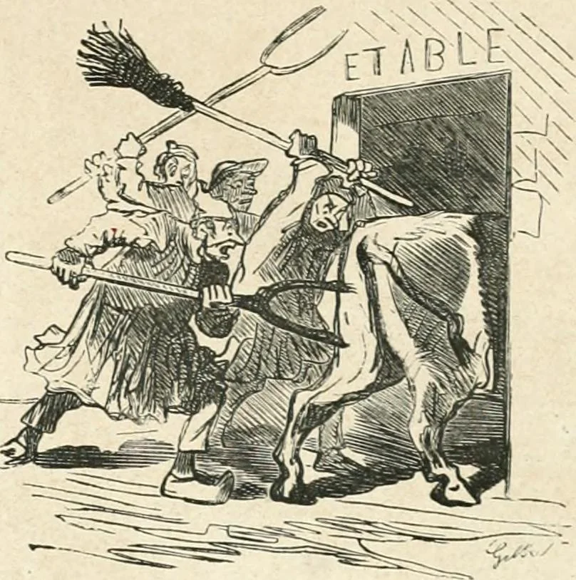 An illustration from Cham, 1853, leaf 256