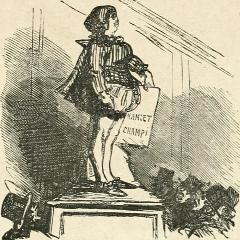 An illustration from Cham, 1853, leaf 258