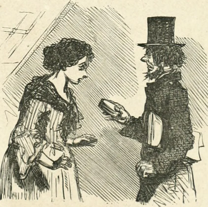 An illustration from Cham, 1853, leaf 258