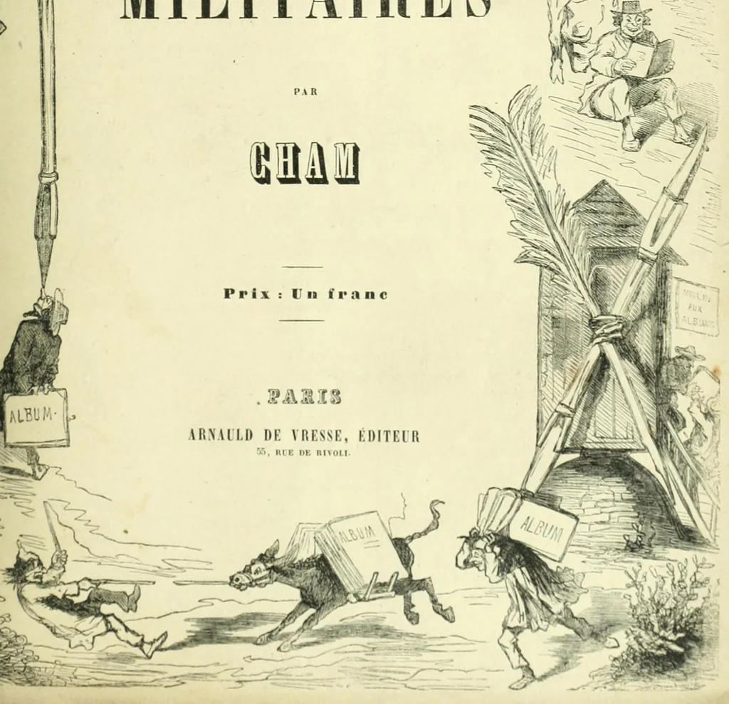 An illustration from Cham, 1853, leaf 262