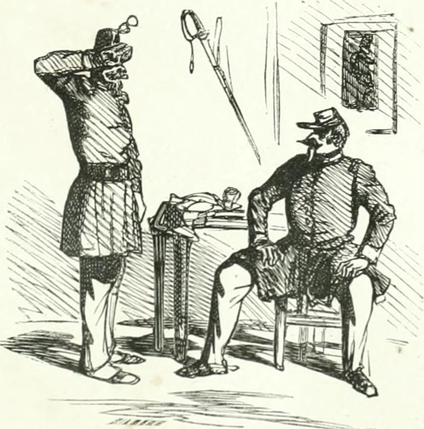 An illustration from Cham, 1853, leaf 264
