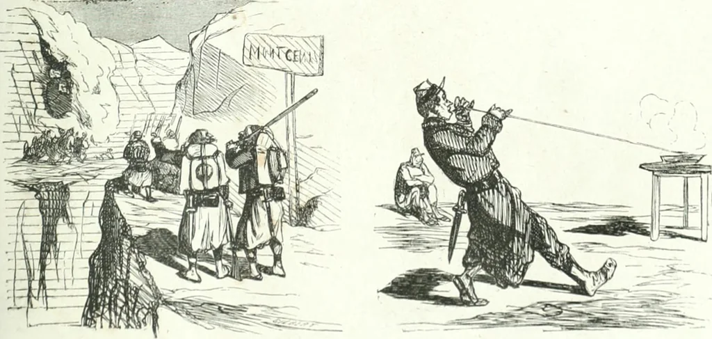 An illustration from Cham, 1853, leaf 266