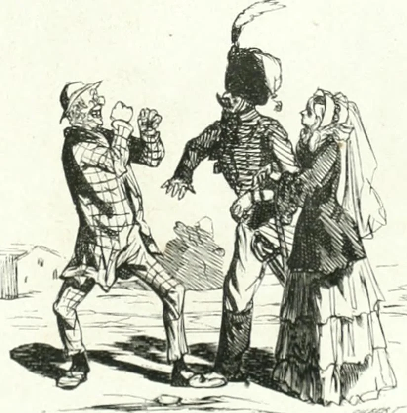 An illustration from Cham, 1853, leaf 268