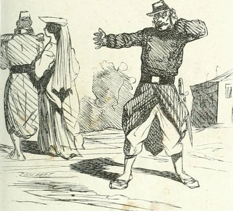 An illustration from Cham, 1853, leaf 274