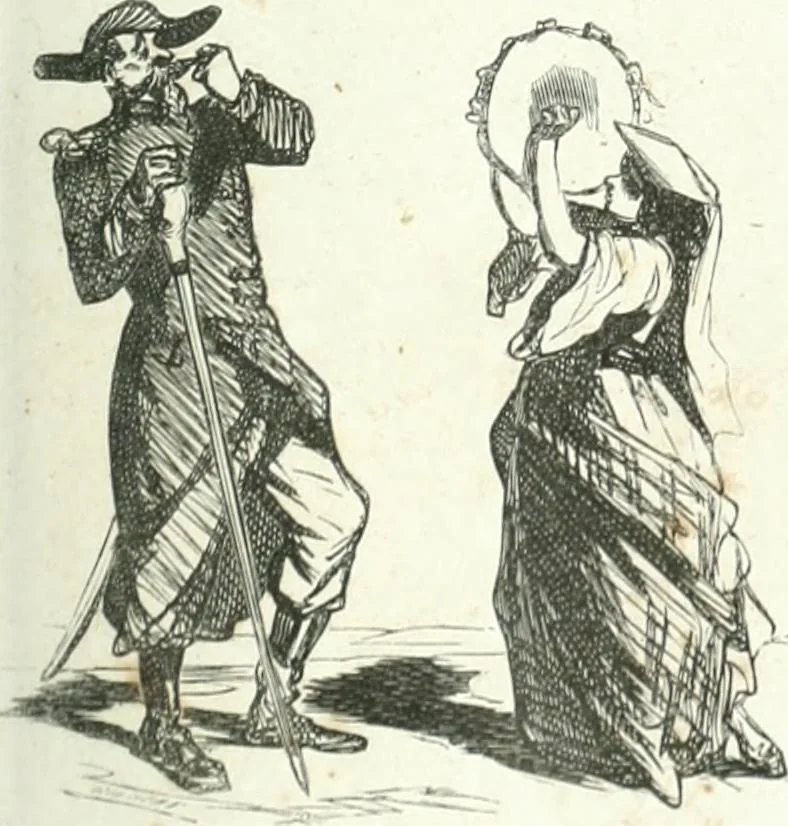 An illustration from Cham, 1853, leaf 274