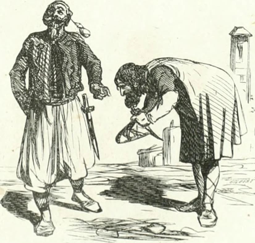An illustration from Cham, 1853, leaf 274