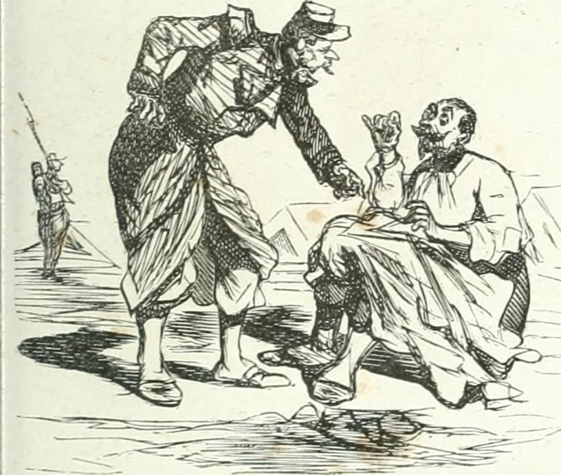 An illustration from Cham, 1853, leaf 276