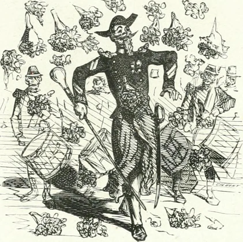 An illustration from Cham, 1853, leaf 276