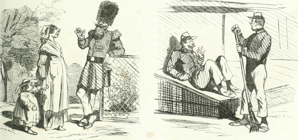 An illustration from Cham, 1853, leaf 280