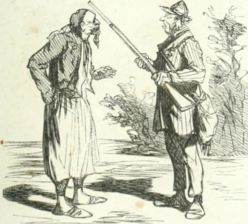 An illustration from Cham, 1853, leaf 282