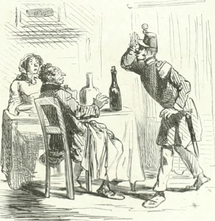 An illustration from Cham, 1853, leaf 282