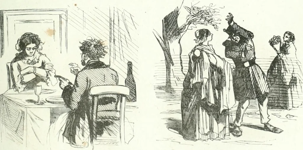 An illustration from Cham, 1853, leaf 284