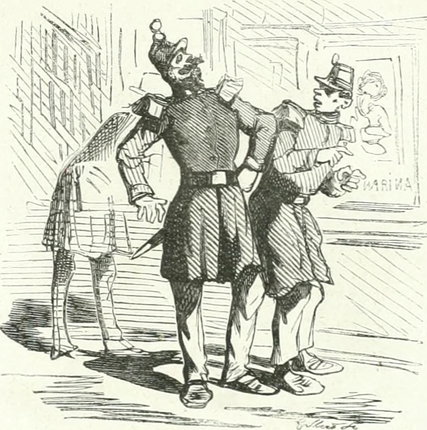 An illustration from Cham, 1853, leaf 288