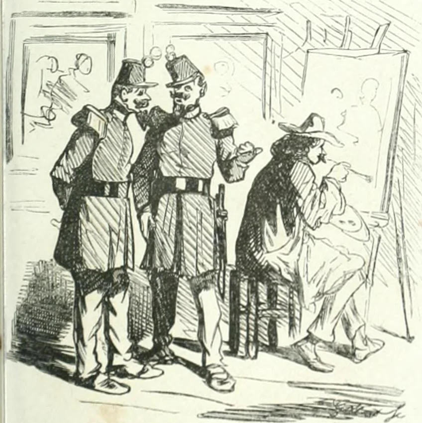 An illustration from Cham, 1853, leaf 288