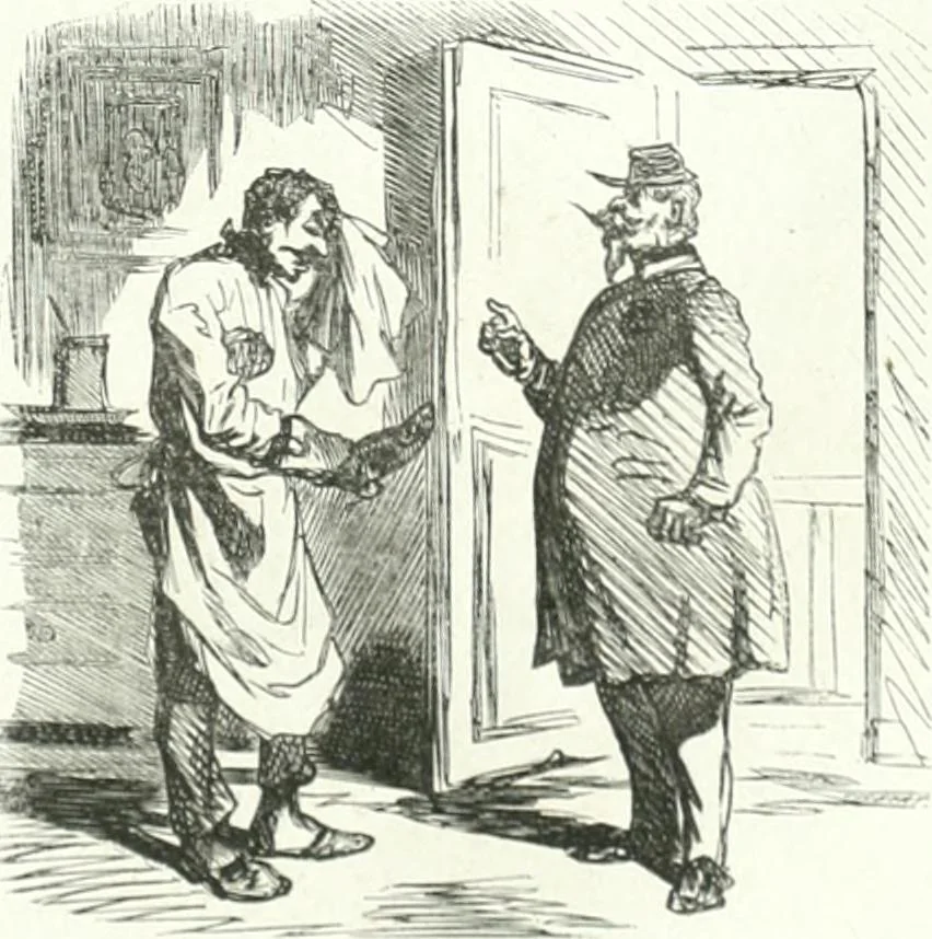 An illustration from Cham, 1853, leaf 288