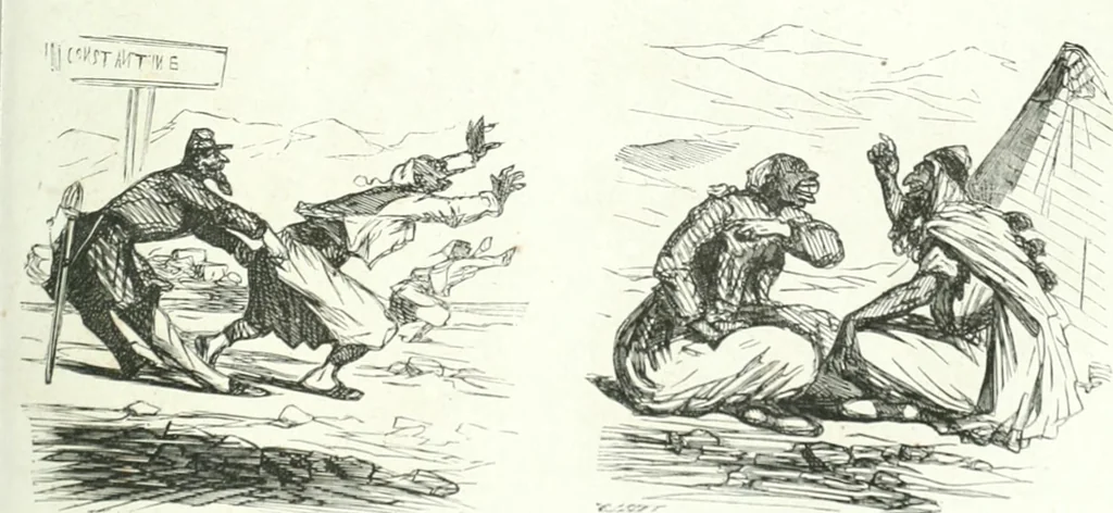 An illustration from Cham, 1853, leaf 290