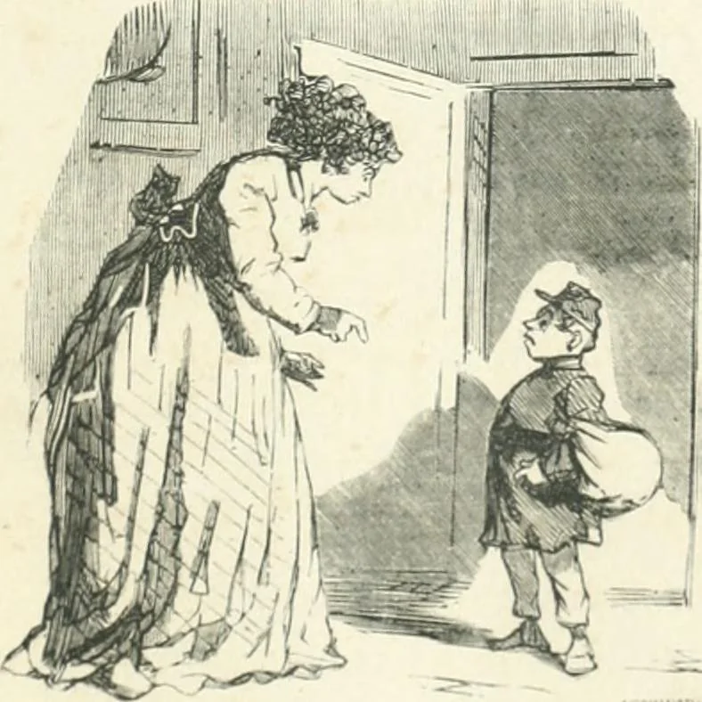 An illustration from Cham, 1853, leaf 298