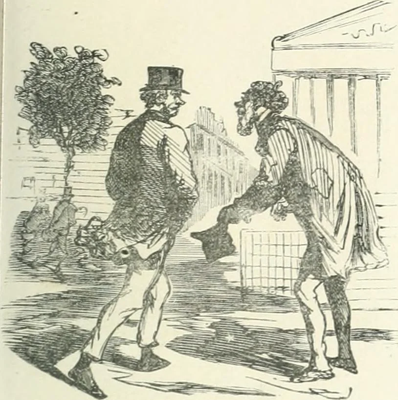 An illustration from Cham, 1853, leaf 302