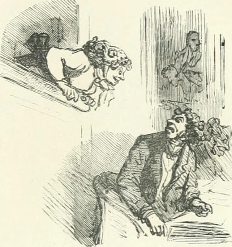 An illustration from Cham, 1853, leaf 302