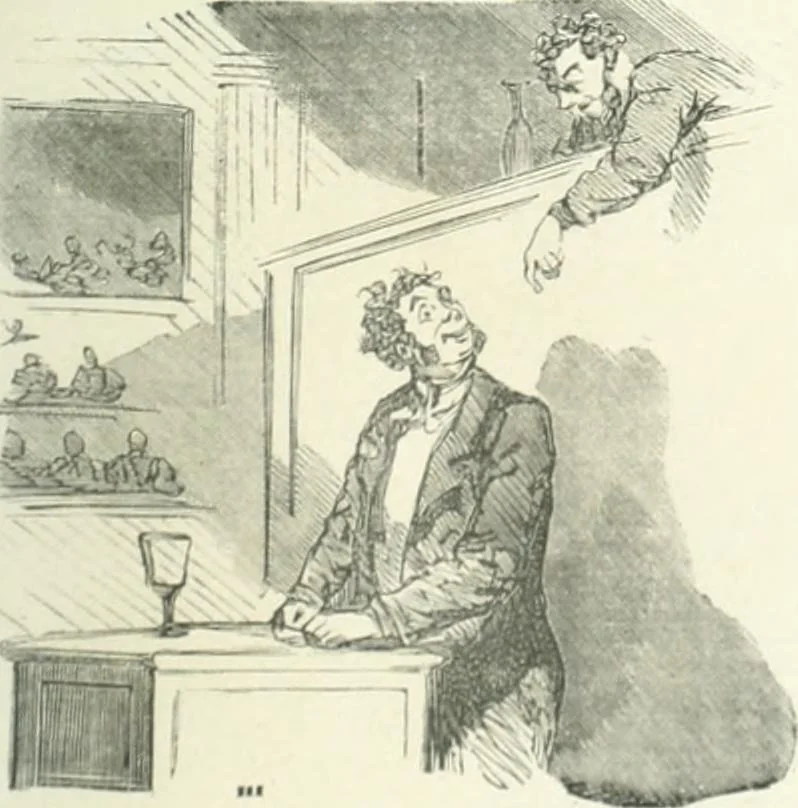 An illustration from Cham, 1853, leaf 302