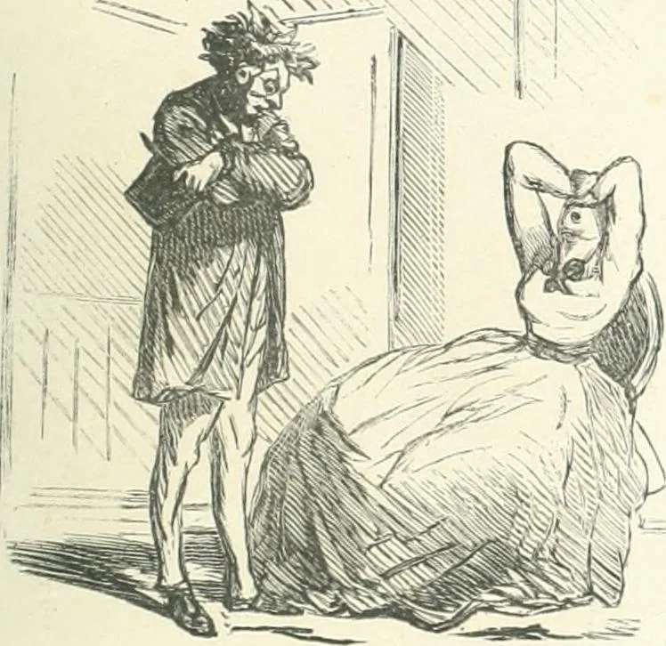 An illustration from Cham, 1853, leaf 304