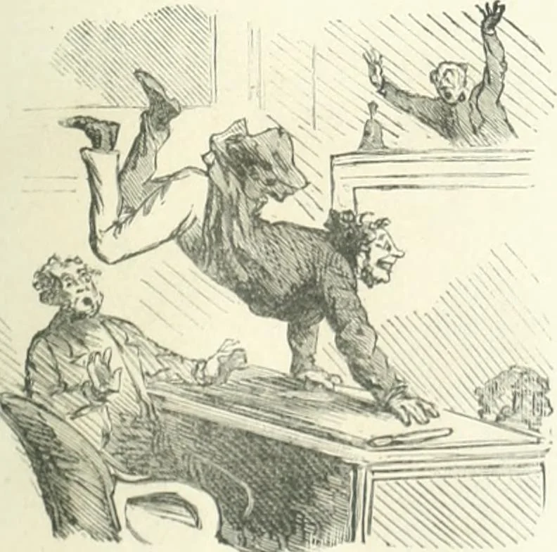 An illustration from Cham, 1853, leaf 304