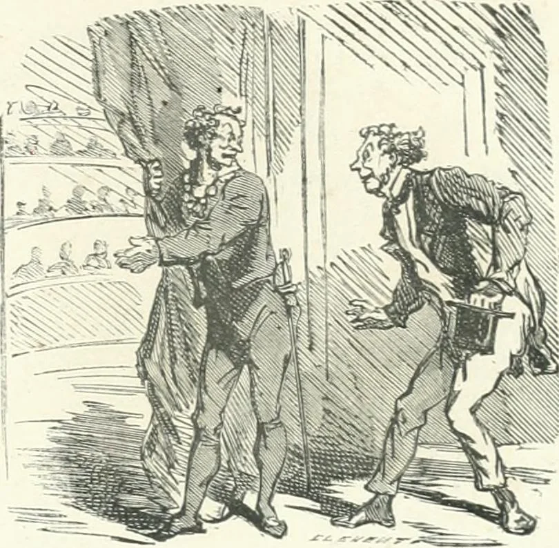 An illustration from Cham, 1853, leaf 306