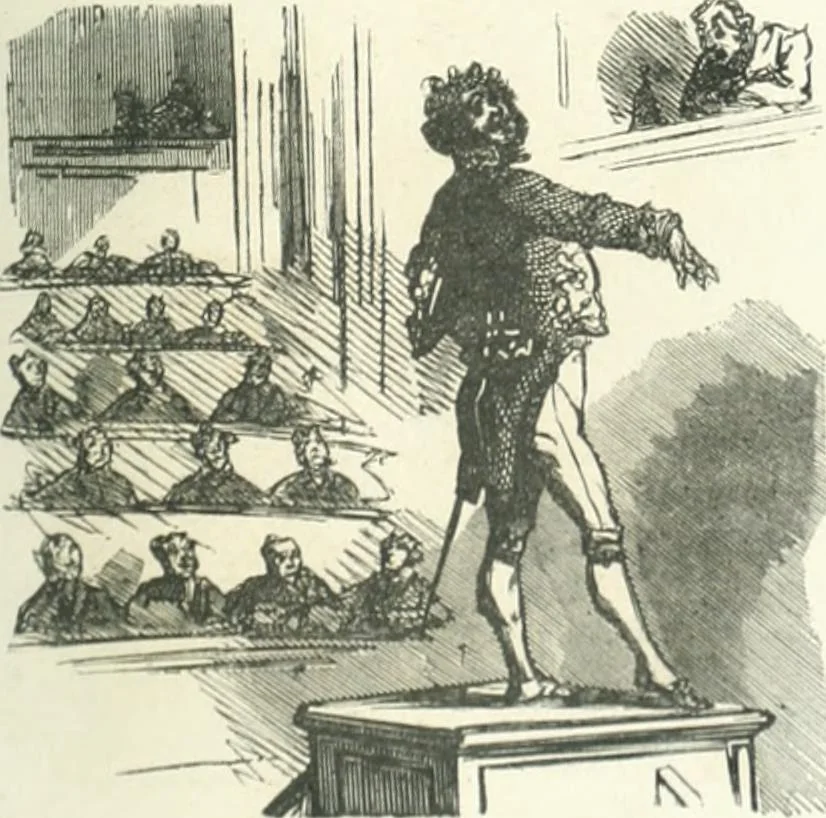 An illustration from Cham, 1853, leaf 306