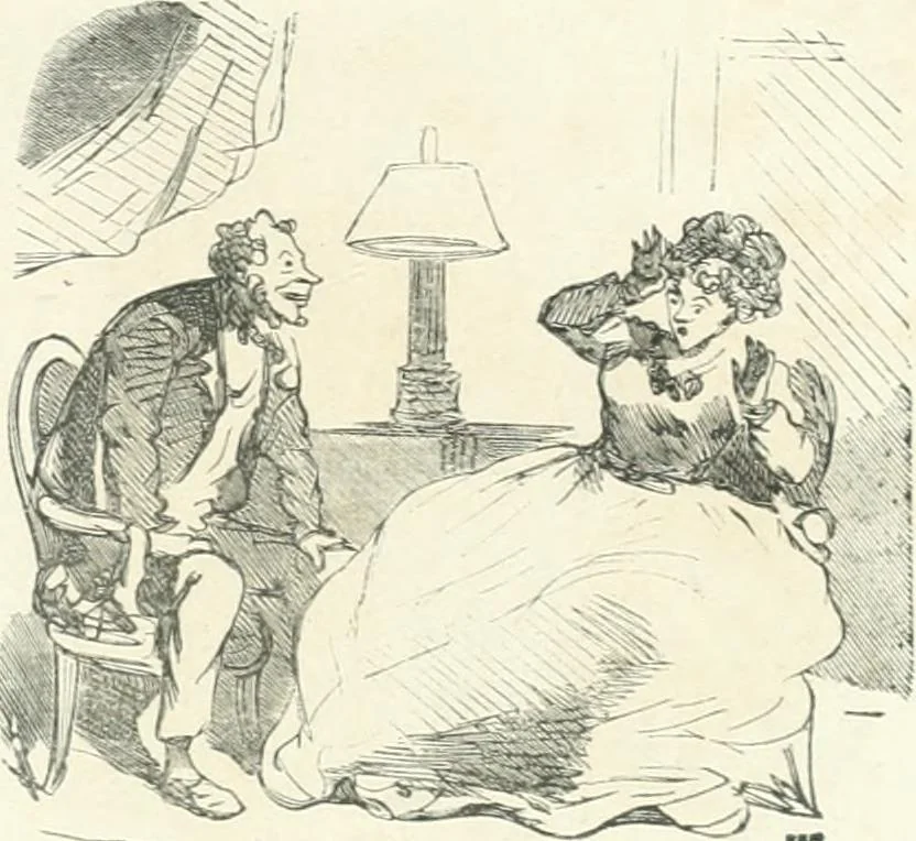 An illustration from Cham, 1853, leaf 310