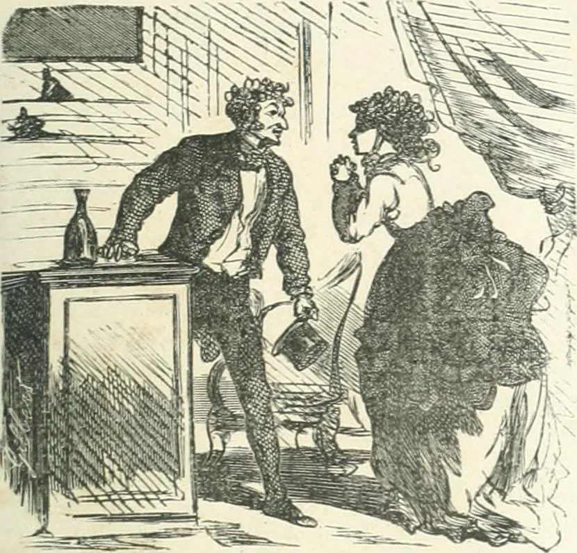 An illustration from Cham, 1853, leaf 314