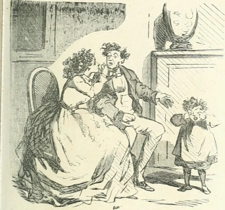 An illustration from Cham, 1853, leaf 318
